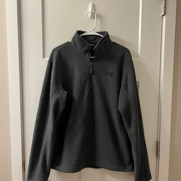 The North Face Gray Fleece Pullover Size Large - Picture 1 of 4
